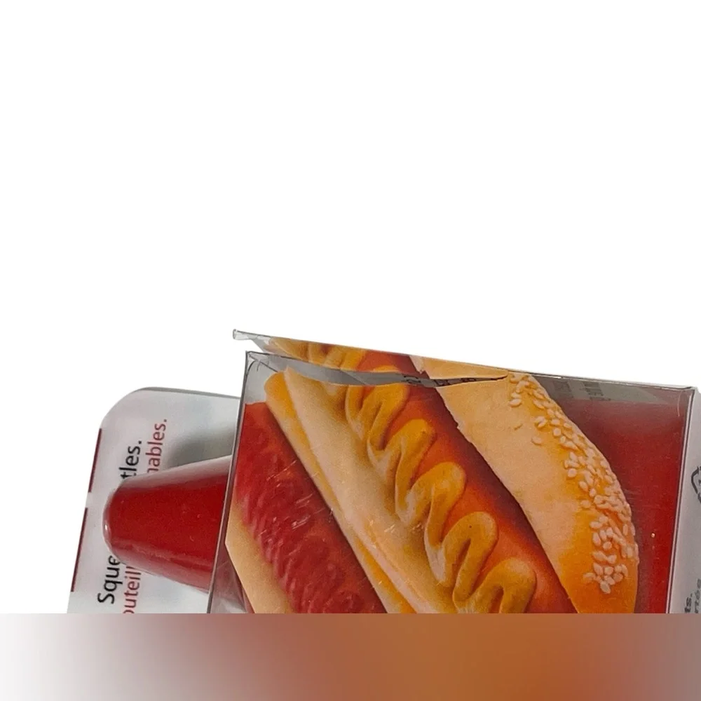 Joie Condiments On The Go Mini Squeeze Bottles Food Grade Silicone Set Lunch New